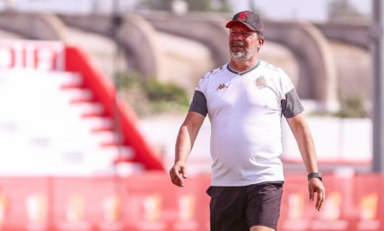 المدرب البرتغالي باولو سيرجيو مدرب الوداد الرياضي