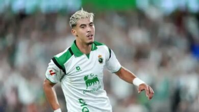 المغربي ياسر زابيري لاعب راسينغ سانتاندير
