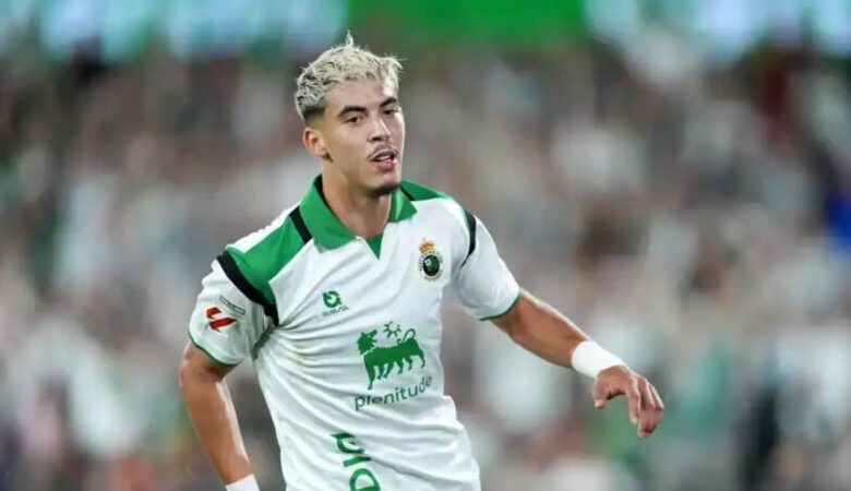 المغربي ياسر زابيري لاعب راسينغ سانتاندير