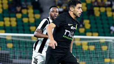 لاعبو الزمالك يحتفلون بهدف الفوز على الجيش الرواندي في دوري أبطال إفريقيا